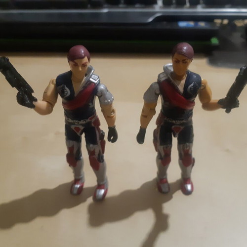 GI Joe Cobra Xamot and Tomax figures like new