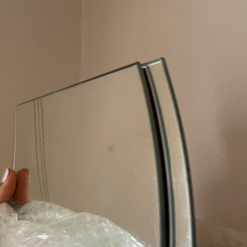 IKEA wall mirror like new, two panels 160x20 cm