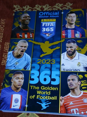 FIFA 365 2023 Panini Sticker Album σαν καινούργιο με 380 αυτοκόλλητα