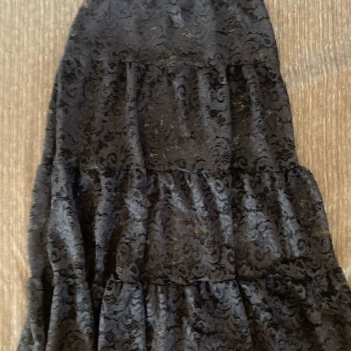 Lace skirt new, Topshop, black, size M