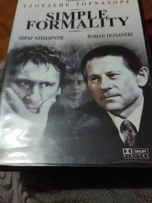 DVD Simple Formality used