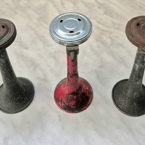 Vintage horn set used, pack of 3 for classic vehicles