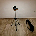 Τρίποδας φωτογραφικής μηχανής - κάμερας με θήκη