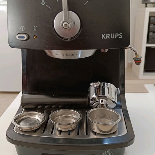 Espresso coffee makers used from cafe