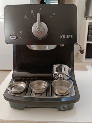 Espresso coffee makers used from cafe