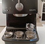 Espresso coffee makers used from cafe