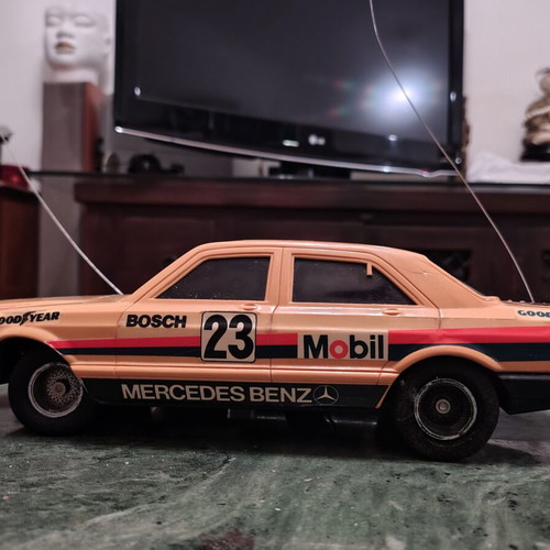 Mercedes-Benz W126 Dickie Racing Vintage Remote Control Car used