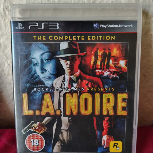 L.A. Noire PS3 game complete edition