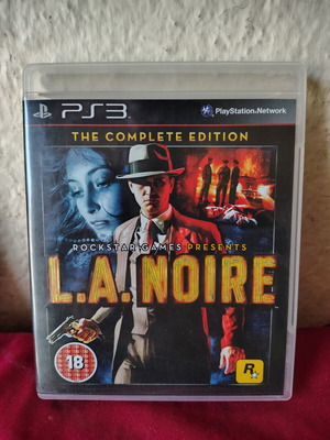 L.A. Noire PS3 game complete edition