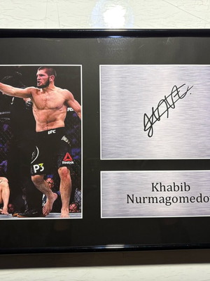 Αφίσα Khabib Nurmagomedov UFC Tribute καινούργια