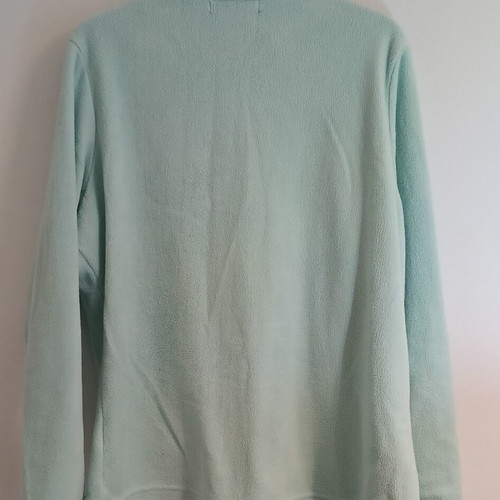 Marks and Spencer women's fleece sweatshirt mint color, new, size EUR46