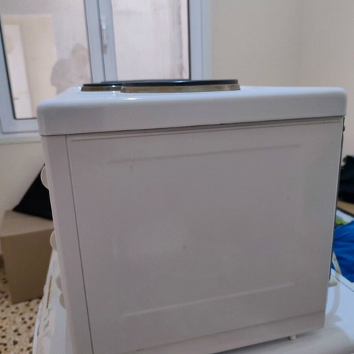 Kendo oven with hotplates used, white 57×35×35