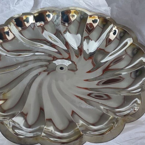 Three-Tier Silver Serving Fountain like new