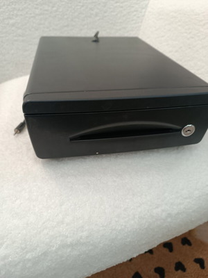Cash drawer used, electric, dimensions 33×24×10 cm