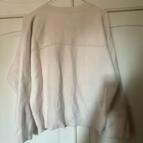 Zara soft knit sweater size S cream like new