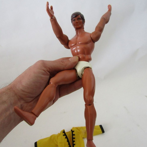 Big Jim Dr. Steel Kung Fu Karate action figure 1970s used
