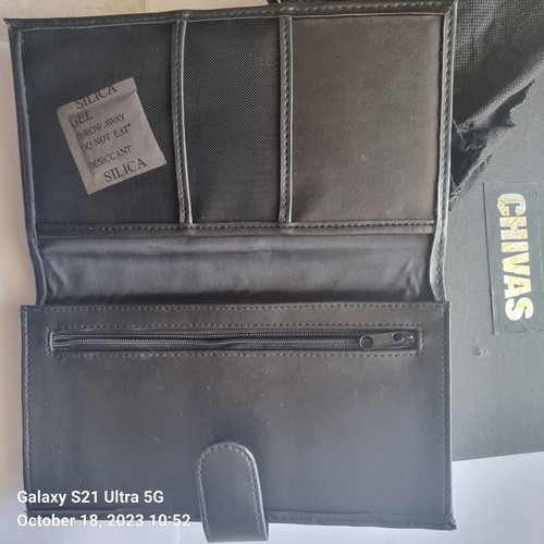 Chivas Regal Organizer Wallet new, black