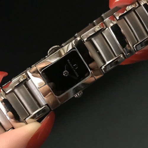 Maurice Lacroix women's stainless steel watch new with sapphire