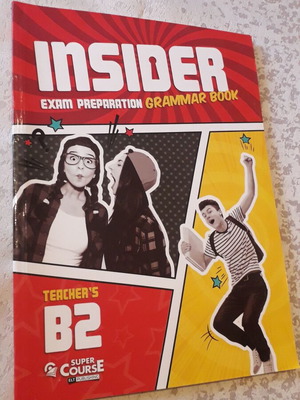 Insider B2 Teacher's Grammar Book like new