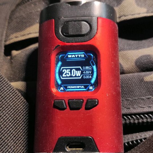 HCIGAR 235Watt κόκκινο μαύρο σαν καινούργιο