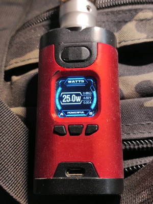 HCIGAR 235Watt κόκκινο μαύρο σαν καινούργιο