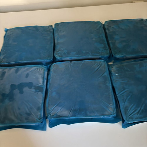 Ice Packs set of 6 used for fridge, beach, camping, delivery