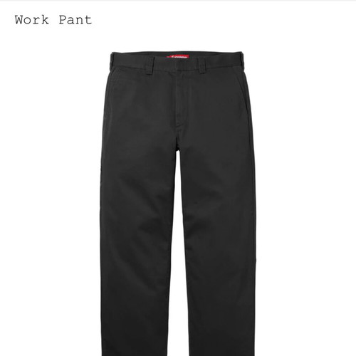 Supreme New York Work Pant new, size 34, black