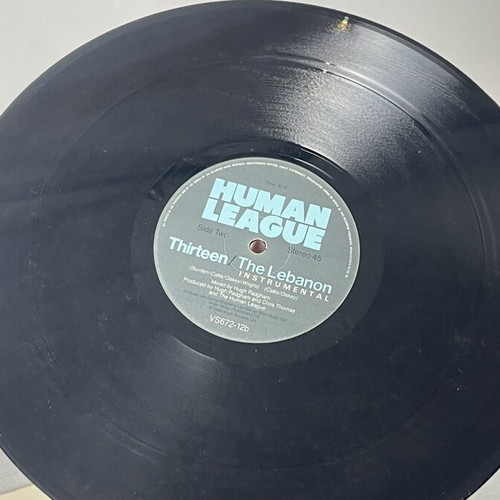 The Human League The Lebanon 1984 12” Maxi Single vinyl used