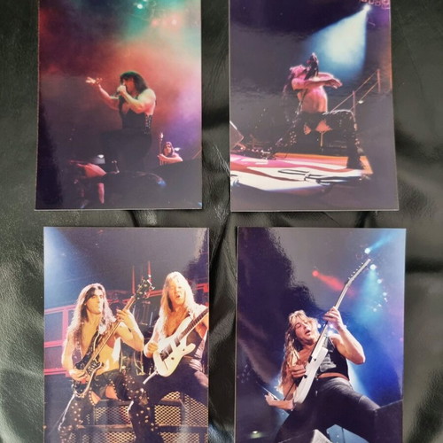 Manowar photos like new, set of 10 professional photos Athens 1992