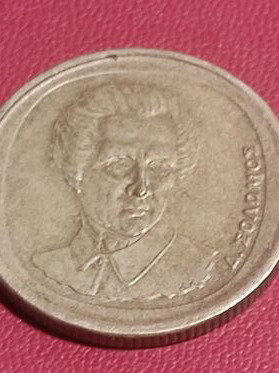 Greek drachma coins, set of 3, 1970s-2000s