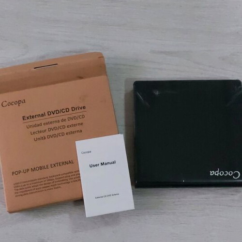 Cocopa BT638 External USB 3.0 CD/DVD Writer New