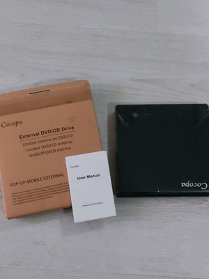 Cocopa BT638 External USB 3.0 CD/DVD Writer New