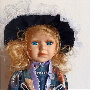 Kούκλα πορσελάνης - vintage porcelain doll