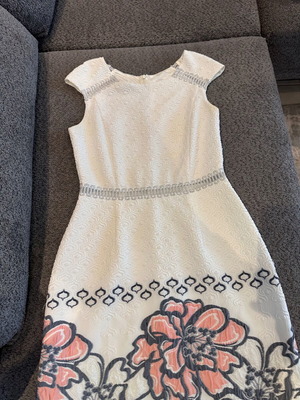 Dress with bolero like new with flowers and sparkle