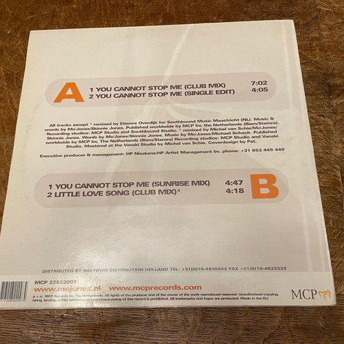 Mo'Jones Summer Remixes 12" vinyl used, electronic