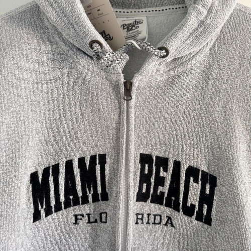 Miami South Beach hoodie sweatshirt pullover cotton size XL new