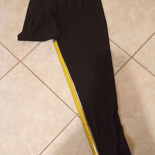 Women's pajama pants used, black, size M