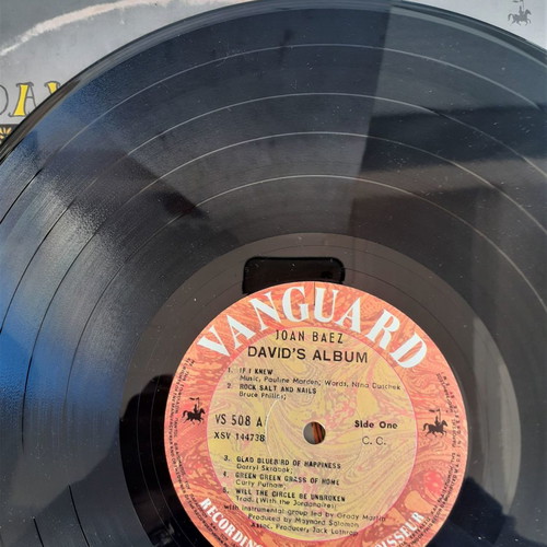 Joan Baez Davids Album vinyl used, rock