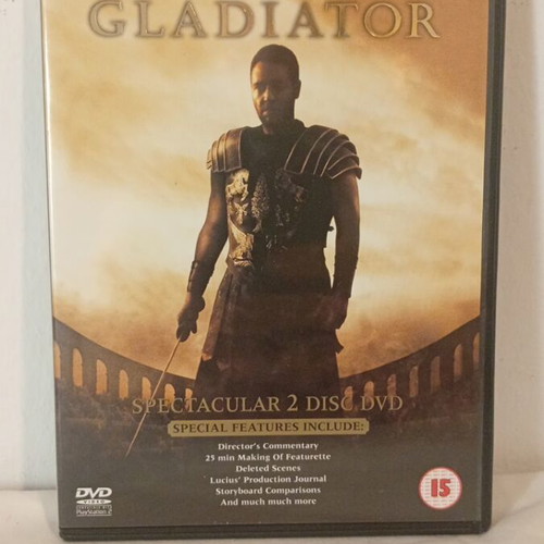 Gladiator DVD like new with subtitles