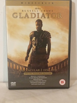 Gladiator DVD like new with subtitles