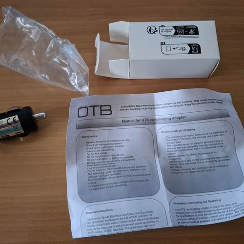 OTBK-U5-5010 car adapter new