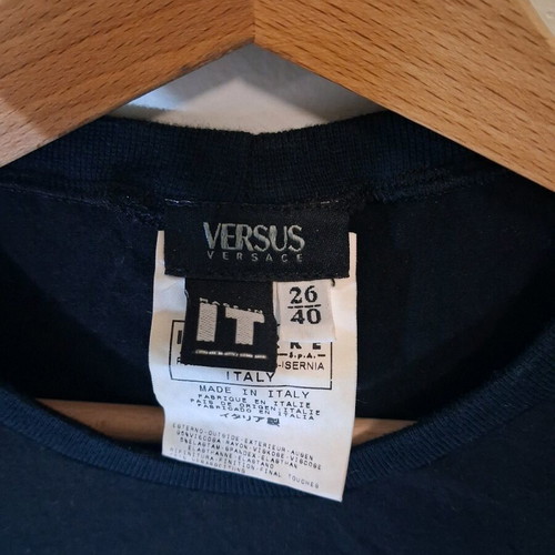 Versus Versace vintage T-shirt black, like new, size L