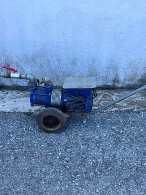 Orpu Πολυβάθμια αντλία νερού 1.1kW μεταχειρισμένη με καρότσι, κατασκευής Γερμανίας