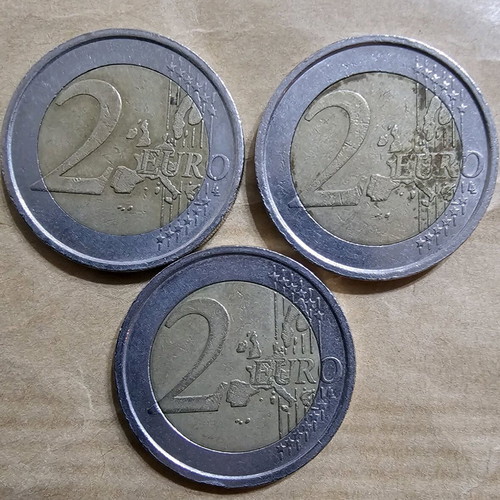 Coins used with mint error 2002 and 2005