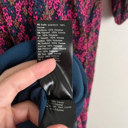 Samsoe Samsoe Floral Maxi Dress like new, multicolor