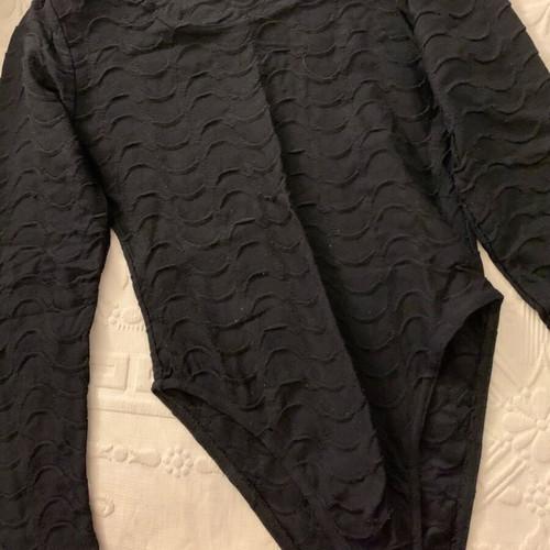 Vera Finzi Paris bodysuit black like new, S/M