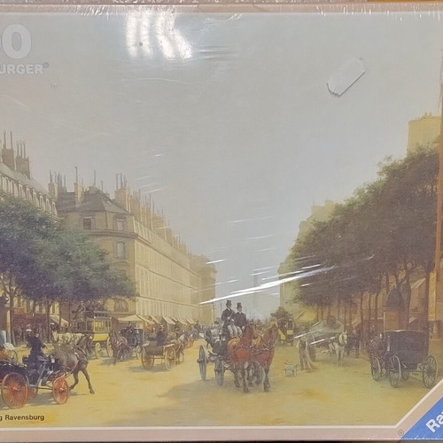 Puzzle Edmond Georges Grandjean Boulevard Ravensburger 1000 pieces new
