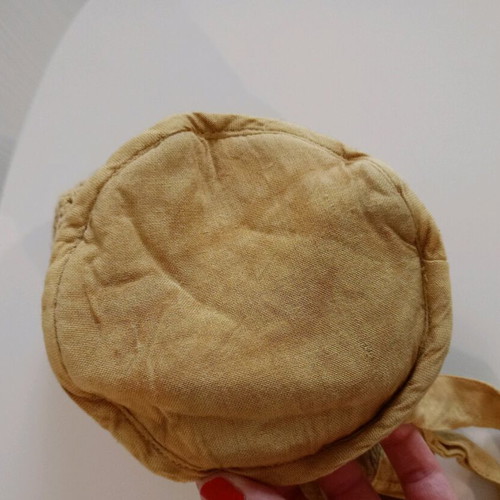 Mini fabric backpack used