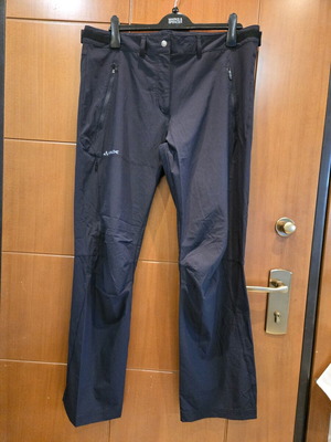 Vaude παντελόνι unisex καινούργιο, μέγεθος XXL, μαύρο