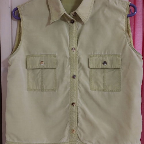 Women's summer vest green size L used